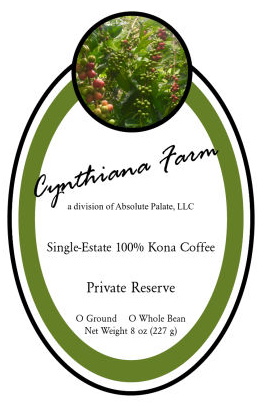 Cynthiana Farm Private Reserve 8-oz. - Click Image to Close